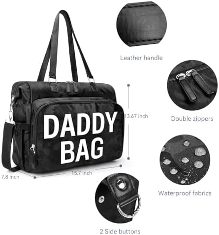 Pripher hospital bag for labor and delivery hanging straps detail