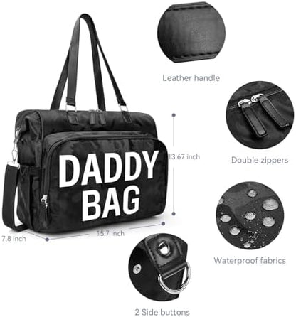 Close up of waterproof compartment in Pripher diaper backpack