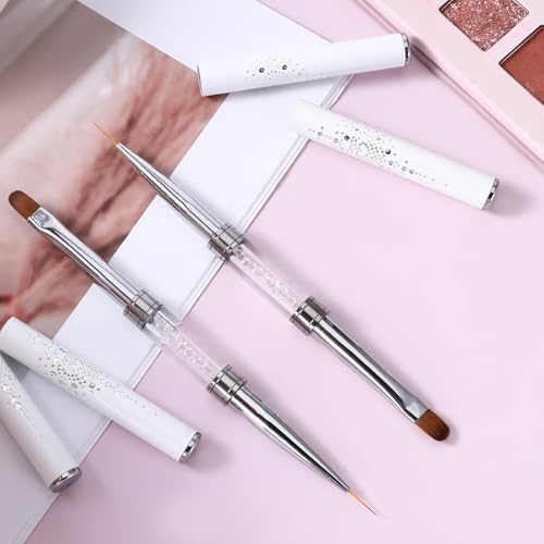 Cobee nail art brushes for French tips and gel application
