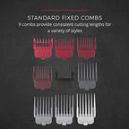 Man styling hair using Remington easy fade clippers at home