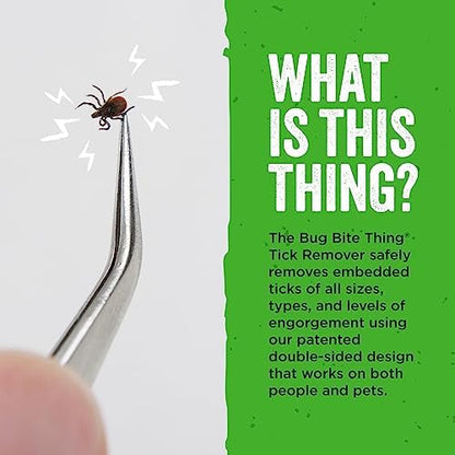 Bug Bite Thing insect sting relief vacuum tool being used on an arm to extract mosquito venom