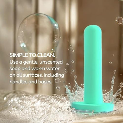Medical-grade silicone pelvic trainer close up