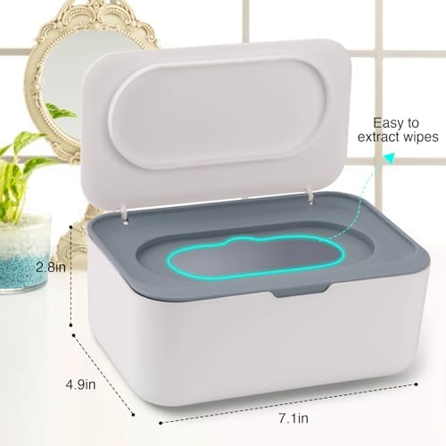 Wenvastree baby wipes case showing sealing gasket