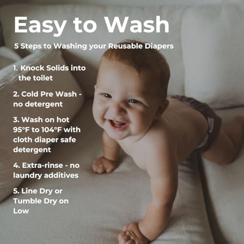 Noras Nursery 4 layer bamboo microfiber insert