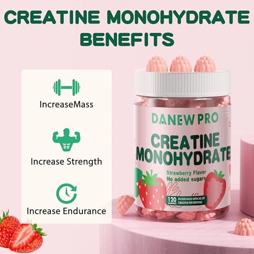 Danew Pro NSF certified creatine gummies packaging container