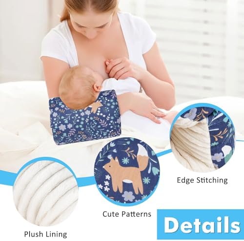 Caregiver using Teuopioe nursing pillow for bottle feeding