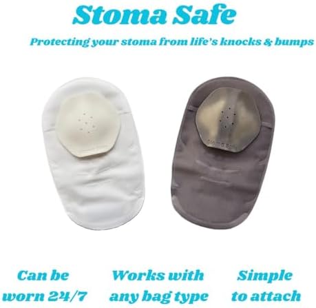 Stoma Safe Shield lightweight impact protection for ileostomy
