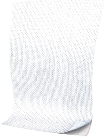 Hypafix self adhesive dressing retention tape showing the flexible stretchable non woven material