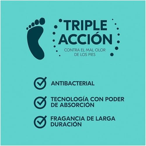 Re-xo-na Efficient Original Foot Powder â€“ Triple Action Foot & Shoe Talc | Moisture Absorption | Long-Lasting Freshness | Control de Olores | Talco Para Pies y Zapatos - Image 6