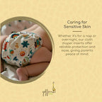 Geffen Baby newborn cloth diaper inserts in packaging