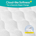 Waterproof backing layer demonstration of the diaper change mat