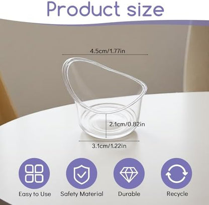 Disposable portable eye wash tool for rinsing dust and irritants