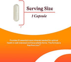 Seeking Health Trace Minerals Complex supplement facts label