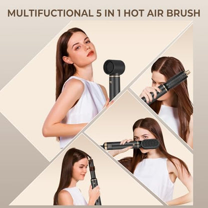 Authentic USA imported hot air brush styling kit inside its premium packaging box.