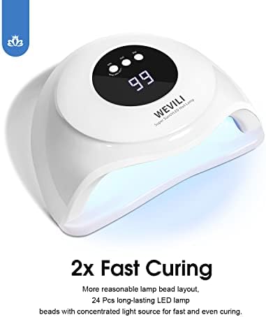 Professional UV LED lamp for gel polish curing
