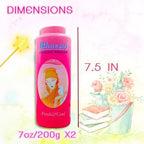 Bhaesaj Madam Aroma cooling powder 200 grams bottle for prickly heat relief.