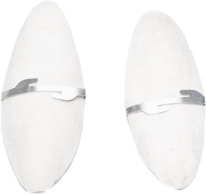 Two pieces of genuine Emours cuttlefish bone displayed side by side.