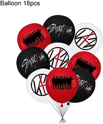 High quality paper material detail of Stray Kids party banner