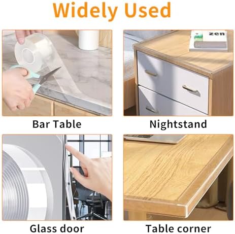 Kaiyuer transparent protective tape on wooden cabinet
