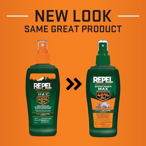 Repel forty percent DEET mosquito spray six fluid ounce twin pack packaging details