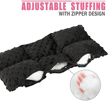 BNRendles ostomy driving protector showing hook and loop strap attachment