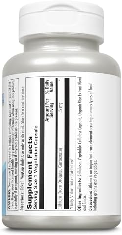Side view of KAL trace mineral supplement detailing clear supplement facts and low dose instructions