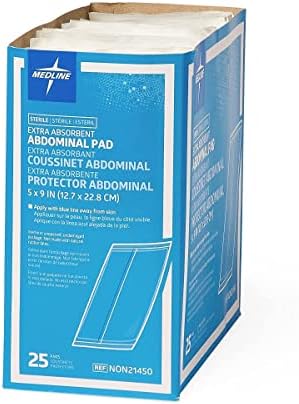 Medline wound care supplies showcasing soft nonwoven outer layer