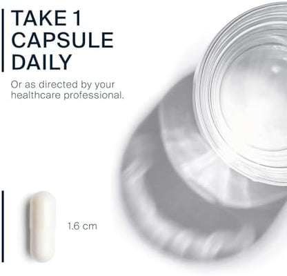 Vital Nutrients Selenium capsules placed next to the clean formulation label highlighting gluten-free features.