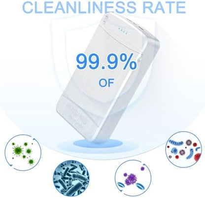 Open view of Setgnur sanitizing box for nail tech supplies