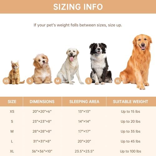 Donut Dog and Cat Bed, Luxurious Comfortable Faux Rabbit Fur Pet Beds, Round Anti-Anxiety Calming Puppy Kitten Bed with Anti-Slip Bottom for Small Medium Dogs & Cats(20", White) - Image 8