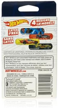 Smart Care first aid supplies showing individual sterile wrapper contents