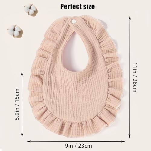 Zainpe baby bibs showing adjustable snap closure mechanism
