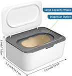 Close up of Sumind refillable wipes container with sealing lid