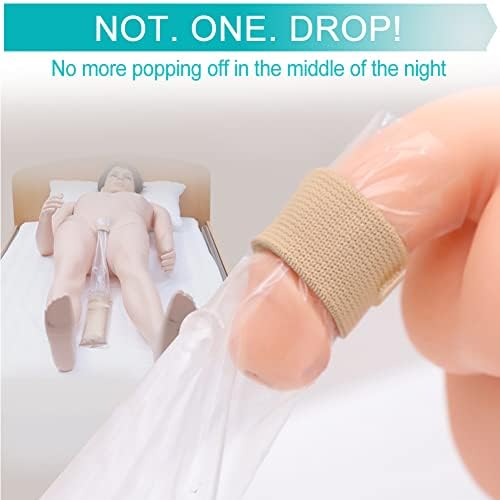 Hook and loop closure details on the incontinence strap.