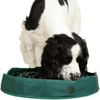 Reggie Stimulating Feeder Mat fabric loops detail