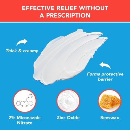 Sweat resistant Triple Paste AF cream texture for soothing jock itch relief