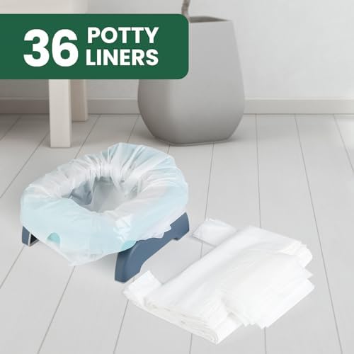 Roamall disposable potty bags stack for travel