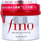 Fino hair treatment jar open showing creamy texture