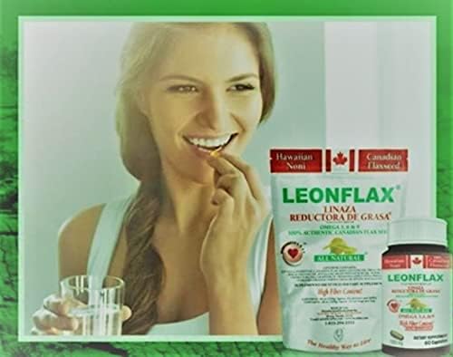 Moringflax natural high fiber supplement bag showing key ingredients flaxseed and moringa