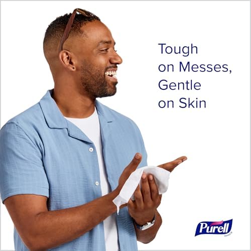 Purell Hand Sanitizing Wipes, Clean Refreshing Scent, 40 Count Hand Wipes Canister (Pack of 6) - 9120-06-CMR - Image 2