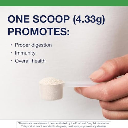 Back label of Metagenics Glutagenics showing ingredient list