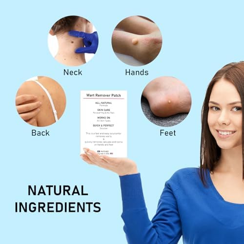 Wabriny waterproof wart remover patch withstands water exposure on skin.
