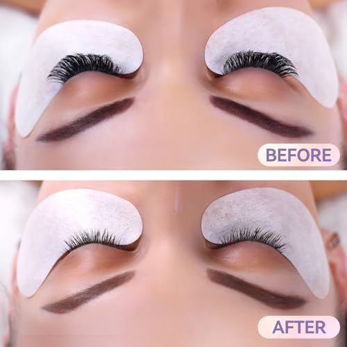 Bellisinno Wendy Lashes Eyelash Extension Remover kit contents with brushes and pads
