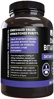 Pure Original Ingredients dimethylaminoethanol dietary supplement clean label detail.