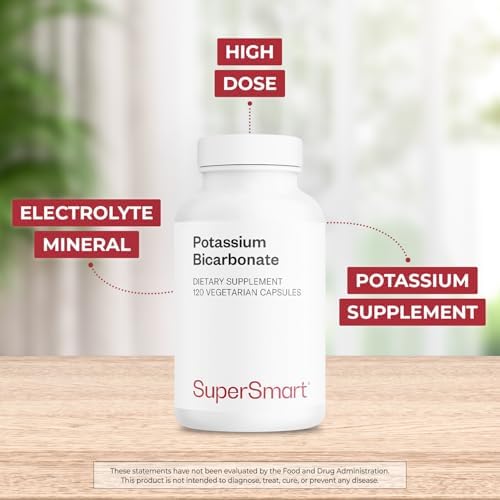 Supplement facts label on Supersmart Potassium Bicarbonate