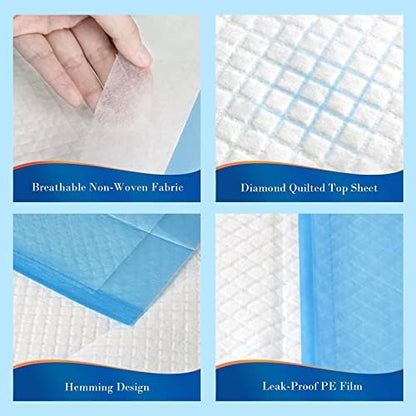 Sofyfine blue waterproof backing film closeup illustrating leakproof furniture protection layers.