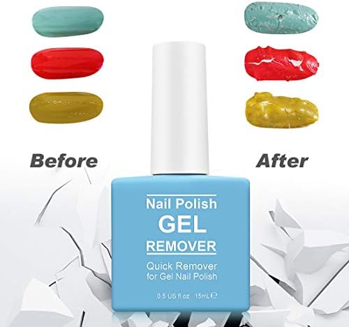 Completed manicure result after using Tudiqe remover kit
