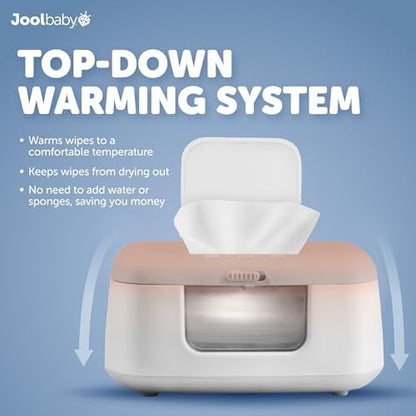 Side profile of Jool Baby wipe warmer with moisture lock seal