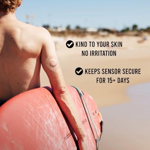 Sweatproof non-woven micropore sensor covers pack of twenty.