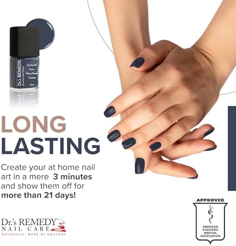 Podiatrist formulated nail color providing assistance with repairing damaged nails